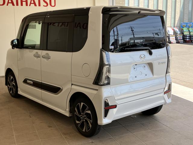 タントカスタムＸスタイルセレクションイモビライザー　衝突回避ブレーキ　車線逸脱警告　ＢＴ　Ａストップ　スマートキ−　電動格納式ドアミラー　ＵＳＢ接続　ＤＶＤ　１オーナー　ドライブレコーダー　キーフリー　メモリーナビ　シ−トヒ−タ−（山口県）の中古車
