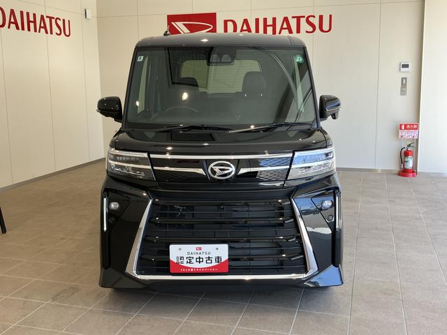 タントカスタムＲＳアラウンドビュー　ＰＣＳ　車線逸脱警報装置　電動格納式ミラー　タ−ボ　ワンオーナ車　オートハイビーム　ＬＥＤライト　スマキー　シートヒーター　キーフリー　オートライト　ＷＡＢ　ＡＷ　エアバック　ＡＢＳ（山口県）の中古車