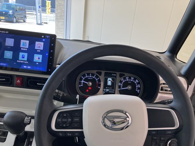 ムーヴキャンバスストライプスＧ両側パワードア　スマートキーＰスタート　全周囲モニター　禁煙　ＮＡＶＩ　ＬＥＤライト　ドライブレコーダー　オートＬＥＤ　シ−トヒ−タ−　キーフリーシステム　運転席エアバック　ＡＢＳ　ワンオーナー車（山口県）の中古車