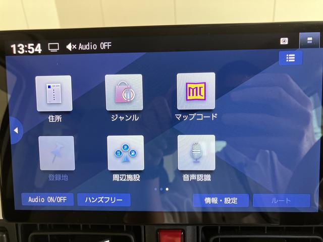 ムーヴキャンバスストライプスＧ両側パワードア　スマートキーＰスタート　全周囲モニター　禁煙　ＮＡＶＩ　ＬＥＤライト　ドライブレコーダー　オートＬＥＤ　シ−トヒ−タ−　キーフリーシステム　運転席エアバック　ＡＢＳ　ワンオーナー車（山口県）の中古車
