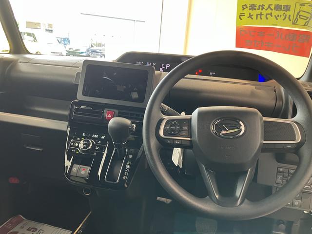 タントカスタムＸ衝突軽減Ｂ　両自動ドア　シートヒータ　電動ミラー　ＡＨＢ　車線逸脱警報装置　スマートキ−　リモコンキー　ＬＥＤライト　ワンオーナー　ＡＢＳ付　ＡＷ　運転席エアバッグ（山口県）の中古車