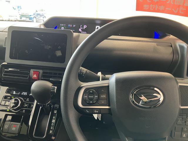 タントカスタムＸ衝突軽減Ｂ　両自動ドア　シートヒータ　電動ミラー　ＡＨＢ　車線逸脱警報装置　スマートキ−　リモコンキー　ＬＥＤライト　ワンオーナー　ＡＢＳ付　ＡＷ　運転席エアバッグ（山口県）の中古車