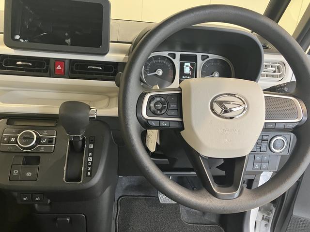 ムーヴキャンバスストライプスＧ追突軽減ブレーキ　禁煙　ＬＥＤライト　車線逸脱警告　スマートキー　キーレスエントリー　オートＬＥＤ　ＡＢＳ　運転席エアバック　両側ＰＳＤ（山口県）の中古車