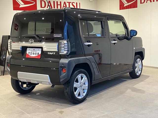 タフトＧターボ　クロムベンチャーナビ付き　アルミ　アダプティブクルーズ　キーフリー　シートヒータ付き　禁煙車　ターボ　ワンオーナー車　バックモニター　オートマチックハイビーム　ドラレコ　ガラスルーフ　スマートキー　レーンアシスト（山口県）の中古車