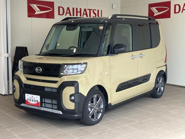 タントファンクロスターボＬＥＤランプ　シートヒータ　衝突軽減ブレーキ　スマートキ　車線逸脱警報　１オーナー　盗難警報装置　アルミ　キーフリー　ターボ　オートマチックハイビーム　ＡＢＳ　エアバッグ　両自動ドア（山口県）の中古車