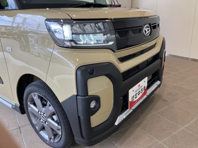 タントファンクロスターボＬＥＤランプ　シートヒータ　衝突軽減ブレーキ　スマートキ　車線逸脱警報　１オーナー　盗難警報装置　アルミ　キーフリー　ターボ　オートマチックハイビーム　ＡＢＳ　エアバッグ　両自動ドア（山口県）の中古車