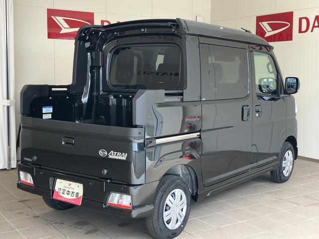 アトレーアトレーデッキバン衝突軽減　レーダークルーズ　オートハイビーム　ターボ　レーンキープ　４ＷＤ　ＬＥＤヘッドライト　エアバッグ　ＡＢＳ　両側パワ−スライドドア　１オーナー（山口県）の中古車