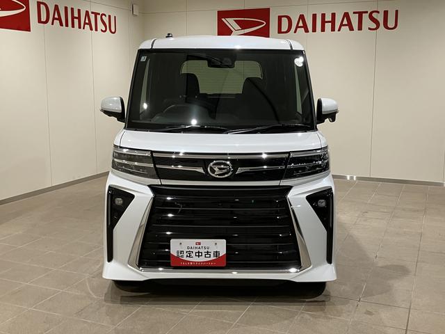タントカスタムＲＳ両側パワスライドドア　レーンキープＡ　オートミラー　運転席シートヒーター　オートＬＥＤ　ターボエンジン　１オーナー　キーフリー　アルミホイール　ＡＢＳ　エアバック　エマージェンシーブレーキ（山口県）の中古車