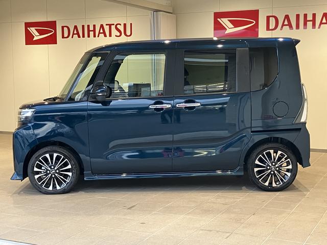 タントカスタムＲＳ両側パワスライドドア　レーンキープＡ　運転席シートヒーター　オートＬＥＤ　ターボエンジン　１オーナー　キーフリー　アルミホイール　ＡＢＳ　エアバック　エマージェンシーブレーキ　スマートキーＰスタート（山口県）の中古車