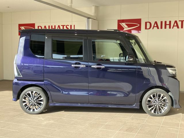 タントカスタムＲＳレーンキープＡ　運転席シートヒーター　ＳＤ　オートＬＥＤ　ターボエンジン　禁煙　ナビ付き　１オーナー　ＤＶＤ　キーフリー　アルミホイール　ＡＢＳ　エアバック　記録簿　エマージェンシーブレーキ（山口県）の中古車