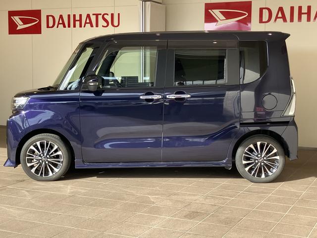 タントカスタムＲＳレーンキープＡ　運転席シートヒーター　ＳＤ　オートＬＥＤ　ターボエンジン　禁煙　ナビ付き　１オーナー　ＤＶＤ　キーフリー　アルミホイール　ＡＢＳ　エアバック　記録簿　エマージェンシーブレーキ（山口県）の中古車