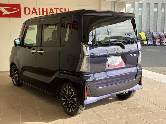 タントカスタムＲＳレーンキープＡ　運転席シートヒーター　ＳＤ　オートＬＥＤ　ターボエンジン　禁煙　ナビ付き　１オーナー　ＤＶＤ　キーフリー　アルミホイール　ＡＢＳ　エアバック　記録簿　エマージェンシーブレーキ（山口県）の中古車