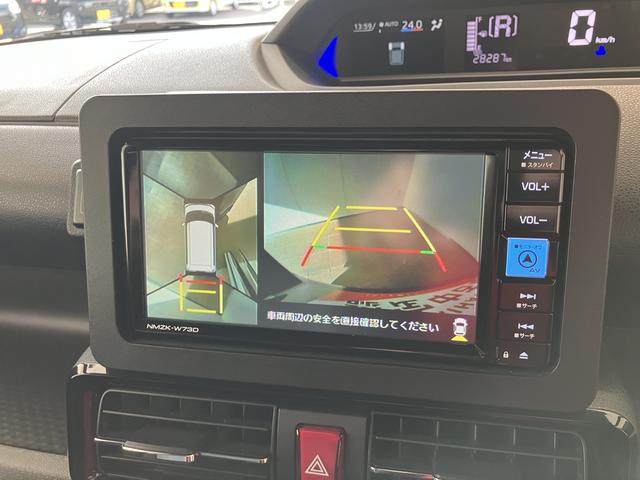 タントカスタムＲＳレーンキープＡ　運転席シートヒーター　ＳＤ　オートＬＥＤ　ターボエンジン　禁煙　ナビ付き　１オーナー　ＤＶＤ　キーフリー　アルミホイール　ＡＢＳ　エアバック　記録簿　エマージェンシーブレーキ（山口県）の中古車
