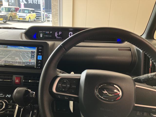 タントカスタムＲＳレーンキープＡ　運転席シートヒーター　ＳＤ　オートＬＥＤ　ターボエンジン　禁煙　ナビ付き　１オーナー　ＤＶＤ　キーフリー　アルミホイール　ＡＢＳ　エアバック　記録簿　エマージェンシーブレーキ（山口県）の中古車