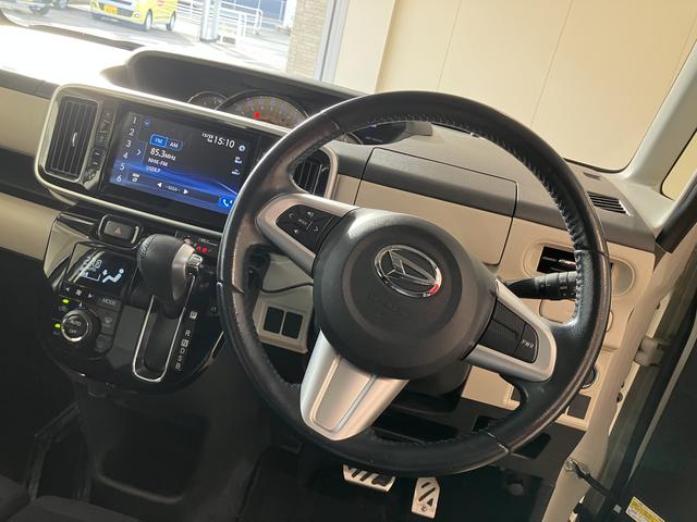 ムーヴキャンバスＧブラックアクセントリミテッド　ＳＡIIIパノラマカメラ　レーンアシスト　ブルートゥース　ＤＶＤ再生　記録簿　キーフリー　アイドリングストップ　オートライト　ＥＴＣ　エアバッグ　スマートキー　ナビ　ＡＢＳ　禁煙車　ワンオーナー　ＳＤナビ（山口県）の中古車