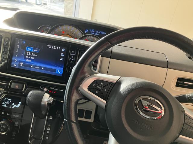 ムーヴキャンバスＧブラックアクセントリミテッド　ＳＡIIIパノラマカメラ　レーンアシスト　ブルートゥース　ＤＶＤ再生　記録簿　キーフリー　アイドリングストップ　オートライト　ＥＴＣ　エアバッグ　スマートキー　ナビ　ＡＢＳ　禁煙車　ワンオーナー　ＳＤナビ（山口県）の中古車