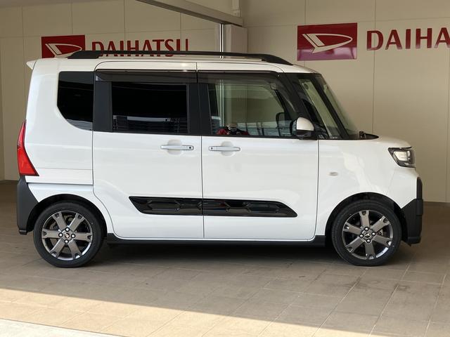 タントファンクロスターボＵＳＢ接続　アラウンドビューモニター　スマートキープッシュスタート　ワンオーナー車　シ−トヒ−タ−　車線逸脱警報　ＤＶＤ　禁煙　ナビ　ターボ車　アルミホイール　キーフリーシステム　記録簿　エアバッグ（山口県）の中古車