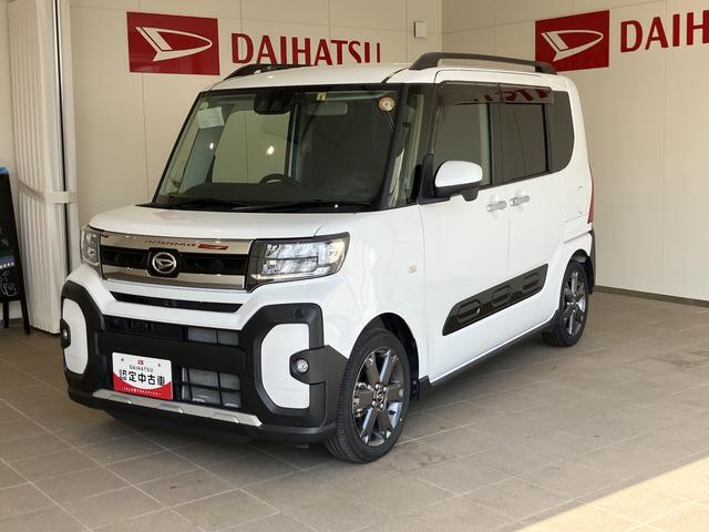 タントファンクロスターボＵＳＢ接続　アラウンドビューモニター　スマートキープッシュスタート　ワンオーナー車　シ−トヒ−タ−　車線逸脱警報　ＤＶＤ　禁煙　ナビ　ターボ車　アルミホイール　キーフリーシステム　記録簿　エアバッグ（山口県）の中古車