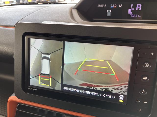 タントファンクロスターボＵＳＢ接続　アラウンドビューモニター　スマートキープッシュスタート　ワンオーナー車　シ−トヒ−タ−　車線逸脱警報　ＤＶＤ　禁煙　ナビ　ターボ車　アルミホイール　キーフリーシステム　記録簿　エアバッグ（山口県）の中古車