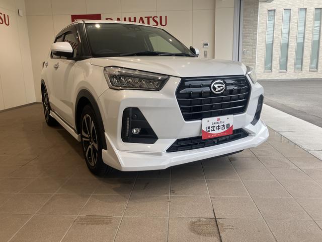ロッキーＧパノラマモニター付き　車線逸脱警告　ブルートゥース　ＡＷ　誤発進抑制機能　タ−ボ　オートマチックハイビーム　ワンオーナー　整備記録簿　ナビ　前席シートヒーター　キーフリーシステム　禁煙　ドラレコ（山口県）の中古車