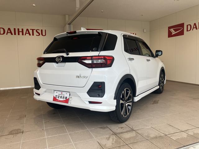 ロッキーＧパノラマモニター付き　車線逸脱警告　ブルートゥース　ＡＷ　誤発進抑制機能　タ−ボ　オートマチックハイビーム　ワンオーナー　整備記録簿　ナビ　前席シートヒーター　キーフリーシステム　禁煙　ドラレコ（山口県）の中古車