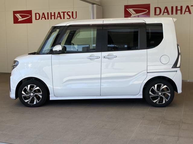 タントカスタムＸ衝突軽減ブレーキサポート　ブルートゥースオーディオ　ｉ−ｓｔｏｐ　１オーナ　ＵＳＢ　禁煙車　レーンアシスト　アルミ　バックカメラ　ドラレコ　ナビ　オートマチックハイビーム　スマートキー　キーフリー（山口県）の中古車
