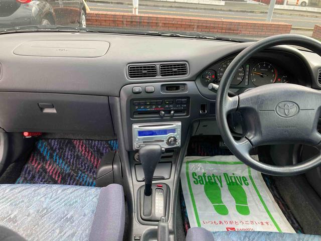 カローラレビンＸＺオートマチック車　エアコン　パワステ　パワーウィンドウ　ＣＤ　純正アルミホイール　禁煙車　タイミングベルト交換済み（広島県）の中古車