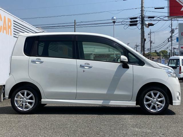 ムーヴカスタム　Ｘリミテッドナビ　バックカメラ　ＥＴＣ　プッシュボタンスタート　アイドリングストップ　アルミホイール　運転席エアバック　電動格納ドアミラー　キーレスエントリー　オートエアコン（広島県）の中古車