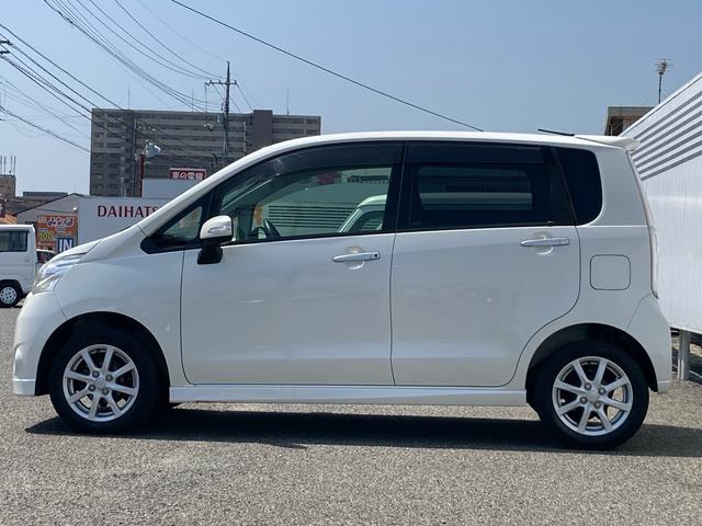 ムーヴカスタム　Ｘリミテッドナビ　バックカメラ　ＥＴＣ　プッシュボタンスタート　アイドリングストップ　アルミホイール　運転席エアバック　電動格納ドアミラー　キーレスエントリー　オートエアコン（広島県）の中古車