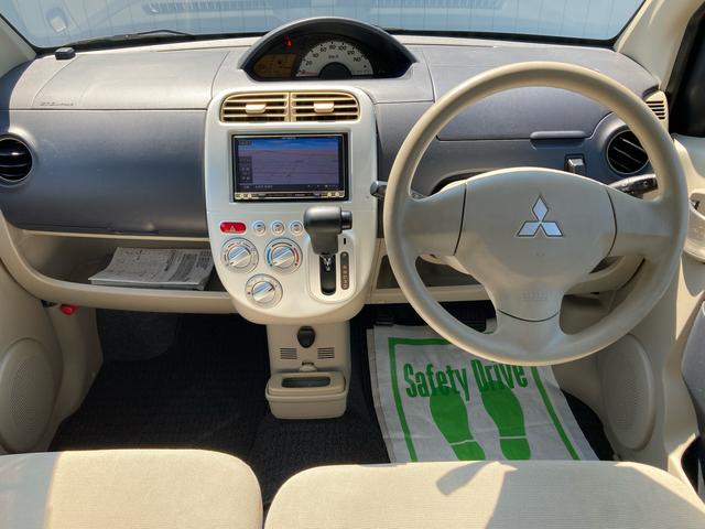 ｅＫワゴンＧナビ　電動格納ドアミラー　運転席エアバック　マニュアルエアコン　キーレスエントリー　取扱説明書　メンテナンスノート（広島県）の中古車