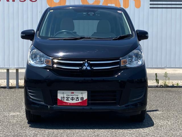 ｅＫワゴンＧセーフティパッケージナビ　パノラマモニター付ルームミラー　ドライブレコーダー　運転席エアバック　電動格納ドアミラー　キーレスエントリー　アイドリングストップ　オートエアコン　ワンオーナー　取扱説明書　メンテナンスノート（広島県）の中古車