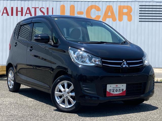 ｅＫワゴンＧセーフティパッケージナビ　パノラマモニター付ルームミラー　ドライブレコーダー　運転席エアバック　電動格納ドアミラー　キーレスエントリー　アイドリングストップ　オートエアコン　ワンオーナー　取扱説明書　メンテナンスノート（広島県）の中古車
