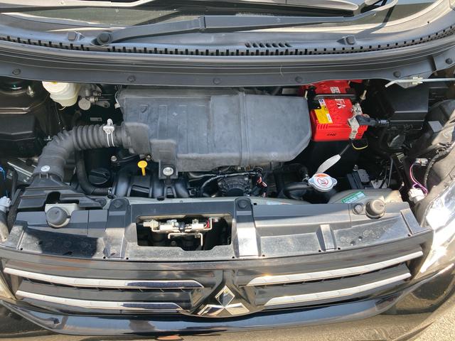 ｅＫワゴンＧセーフティパッケージナビ　パノラマモニター付ルームミラー　ドライブレコーダー　運転席エアバック　電動格納ドアミラー　キーレスエントリー　アイドリングストップ　オートエアコン　ワンオーナー　取扱説明書　メンテナンスノート（広島県）の中古車