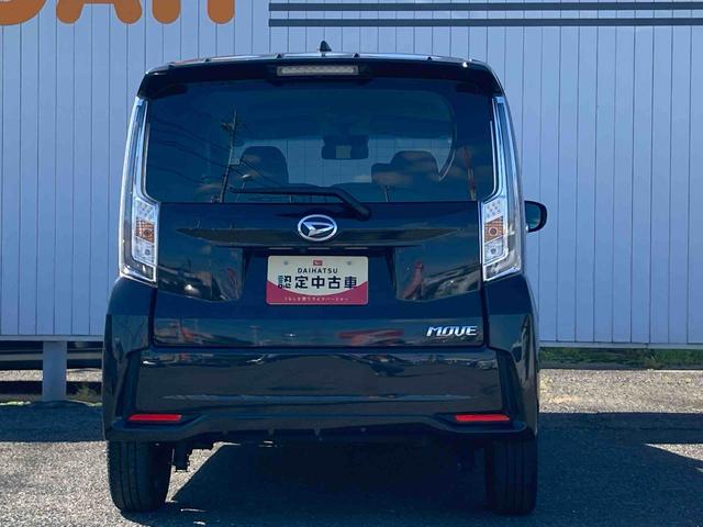 ムーヴカスタム　ＲＳ　ハイパーリミテッドＳＡIIIナビ　パノラマモニター　衝突被害軽減システム　クリアランスソナー　プッシュボタンスタート　運転席シートヒーター　ＬＥＤヘッドライト　フォグランプ　ターボ　アイドリングストップ　電動格納ドアミラー（広島県）の中古車