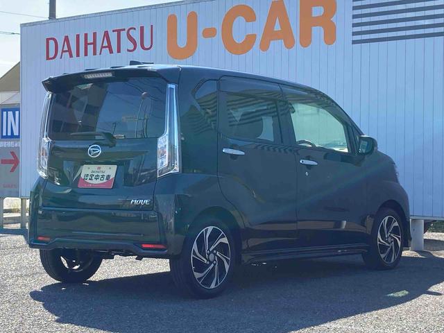 ムーヴカスタム　ＲＳ　ハイパーリミテッドＳＡIIIナビ　パノラマモニター　衝突被害軽減システム　クリアランスソナー　プッシュボタンスタート　運転席シートヒーター　ＬＥＤヘッドライト　フォグランプ　ターボ　アイドリングストップ　電動格納ドアミラー（広島県）の中古車