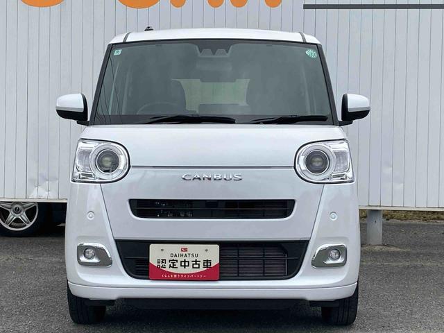 ムーヴキャンバスセオリーＧターボターボ車　両側電動スライドドア　衝突被害軽減システム　ＬＥＤヘッドライト　フォグランプ　ホッとカップホルダー　置きラクボックス　運転席助手席シートヒーター　プッシュボタンスタート　アイドリングストップ（広島県）の中古車