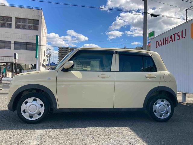 アルトラパンＬＣＤチューナー　プッシュボタンスタート　運転席シートヒーター　アイドリングストップ　電動格納ドアミラー　キーレスエントリー　マニュアルエアコン　禁煙車（広島県）の中古車