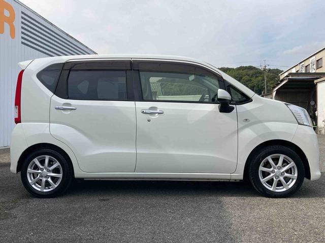 ムーヴX SAIIナビ バックカメラ ドライブレコーダー ETC 衝突被害軽減システム クリアランスソナー プッシュボタンスタート アルミホイール キーレスエントリー オートエアコン 電動格納ドアミラー(広島県)の中古車