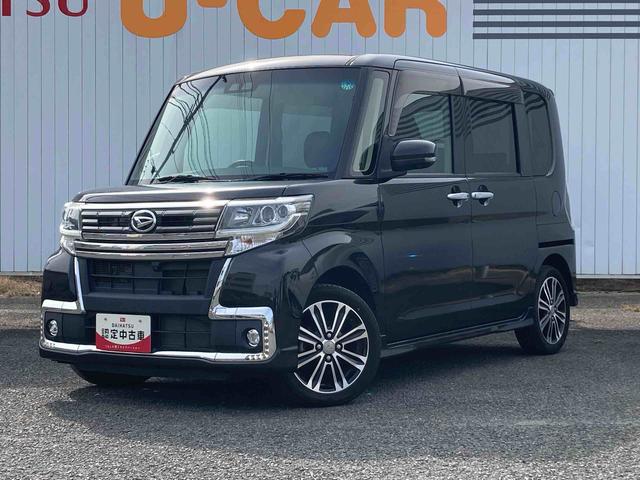 タントカスタムRS トップエディションリミテッドSAIIIターボ ナビ パノラマモニター ドライブレコーダー ETC 衝突被害軽減システム LEDヘッドライト フォグランプ 運転席シートヒーター クリアランスソナー 電動格納ドアミラープッシュボタンスタート(広島県)の中古車