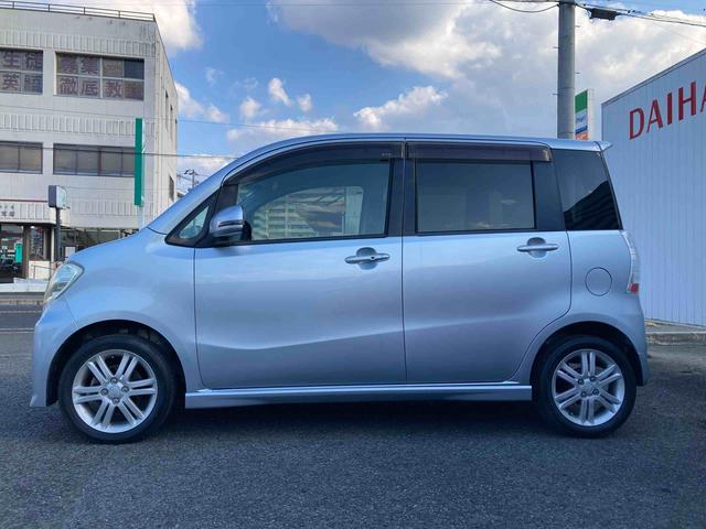 タントエグゼカスタムＲＳターボ車　ＣＤチューナー　電動格納ドアミラー　キーレスエントリー　アルミホイール　オートエアコン（広島県）の中古車