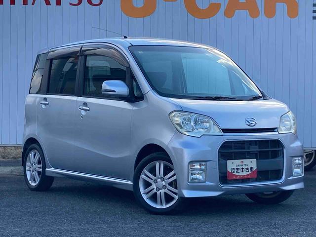 タントエグゼカスタムＲＳターボ車　ＣＤチューナー　電動格納ドアミラー　キーレスエントリー　アルミホイール　オートエアコン（広島県）の中古車