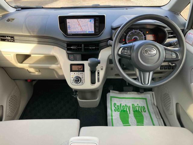 ムーヴＸ　ＳＡIIナビ　バックカメラ　ドライブレコーダー　衝突被害軽減システム　アルミホイール　プッシュボタンスタート　電動格納ドアミラー　アイドリングストップ　オートエアコン　キーレスエントリー（広島県）の中古車