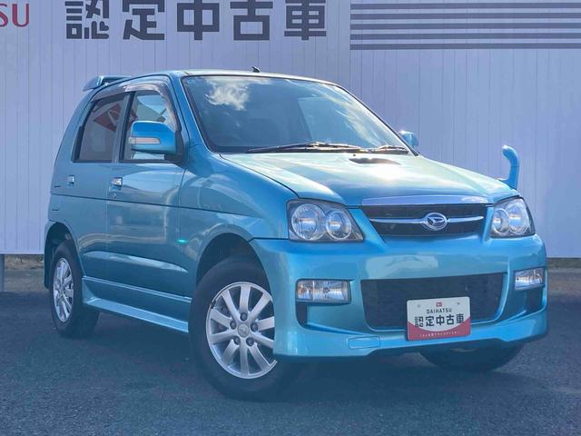 テリオスキッドカスタムＸ４ＷＤ　ターボ　１５インチタイヤ　アルミホイール　ＣＤチューナー　ＥＴＣ　電動格納ドアミラー（広島県）の中古車