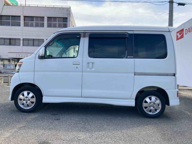 アトレーワゴンカスタムターボＲＳナビ　ＥＴＣ　ターボ　両側スライドドア　キーレスエントリー　オートエアコン　電動格納ドアミラー　フォグランプ（広島県）の中古車