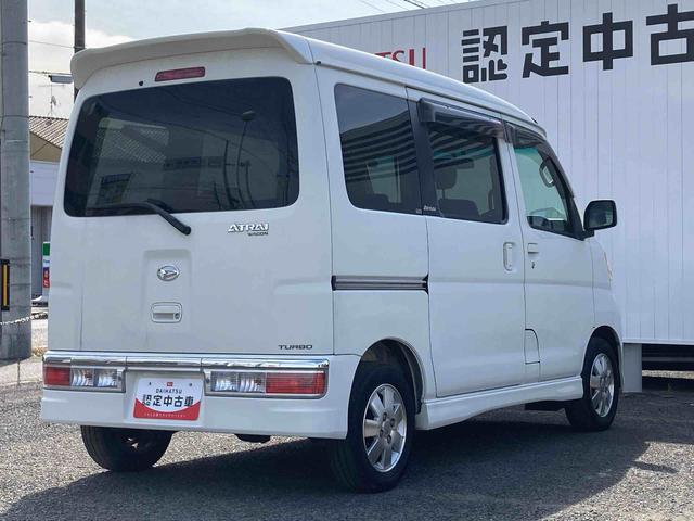 アトレーワゴンカスタムターボＲＳナビ　ＥＴＣ　ターボ　両側スライドドア　キーレスエントリー　オートエアコン　電動格納ドアミラー　フォグランプ（広島県）の中古車
