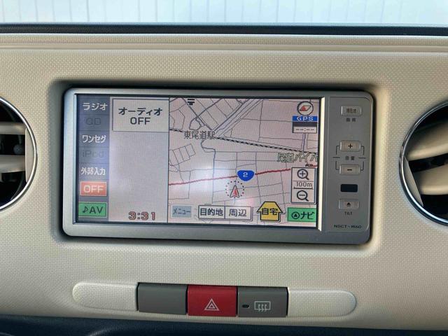 ミラココアココアプラスGナビ バックミラーにバックカメラ フォグランプ 電動格納ドアミラー オートエアコン スペアタイヤ 運転席エアバック ワンオーナー 禁煙車(広島県)の中古車