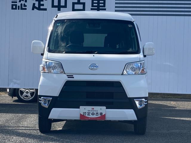 ハイゼットカーゴクルーズＳＡIII４ＷＤ　ＭＴ　ＤＶＤプレイヤー　バックカメラ　衝突被害軽減システム　両側スライドドア　電動格納ドアミラー　フォグランプ　アイドリングストップ　クリアランスソナー　マニュアルエアコン（広島県）の中古車