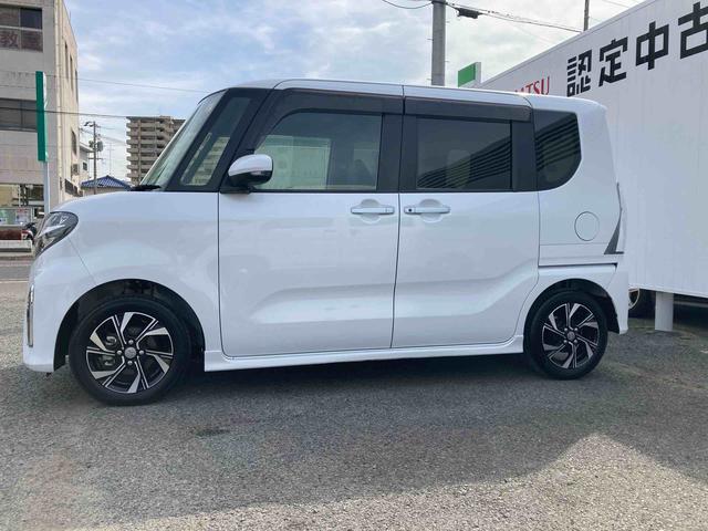 タントカスタムXナビ バックカメラ ドライブレコーダー ETC LEDヘッドライト フォグランプ 両側電動スライドドア 衝突被害軽減システム クリアランスソナー フロントシートヒーター プッシュボタンスタート(広島県)の中古車