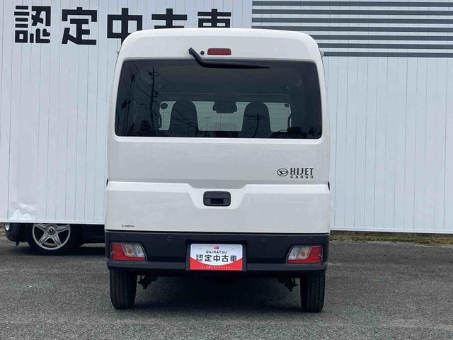 ハイゼットカーゴＤＸ【保証：１２ヶ月、距離無制限】　衝突被害軽減システム　クリアランスソナー　アイドリングストップ　ラジオ　両側スライドドア　オートライト　マニュアルエアコン（広島県）の中古車