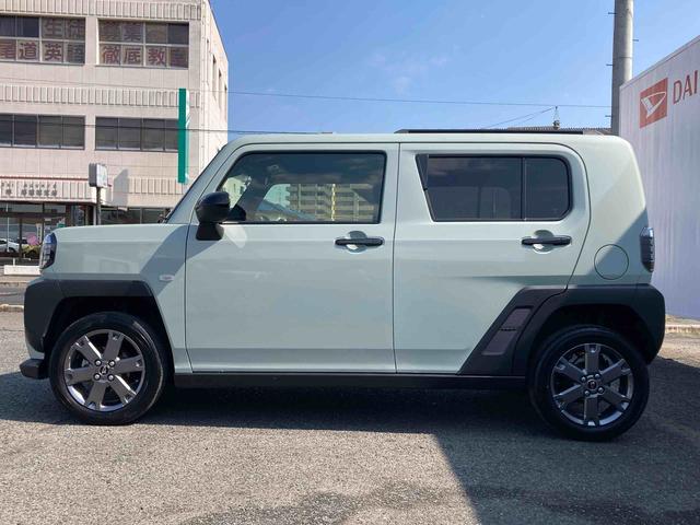 タフトＧターボ　ダーククロムベンチャー【保証：１２ヶ月、距離無制限】　ナビ　バックカメラ　ターボ　ガラスルーフ　衝突被害軽減システム　ＬＥＤヘッドライト　フォグランプ　シートヒーター　プッシュボタンスタート　アルミホイール（広島県）の中古車